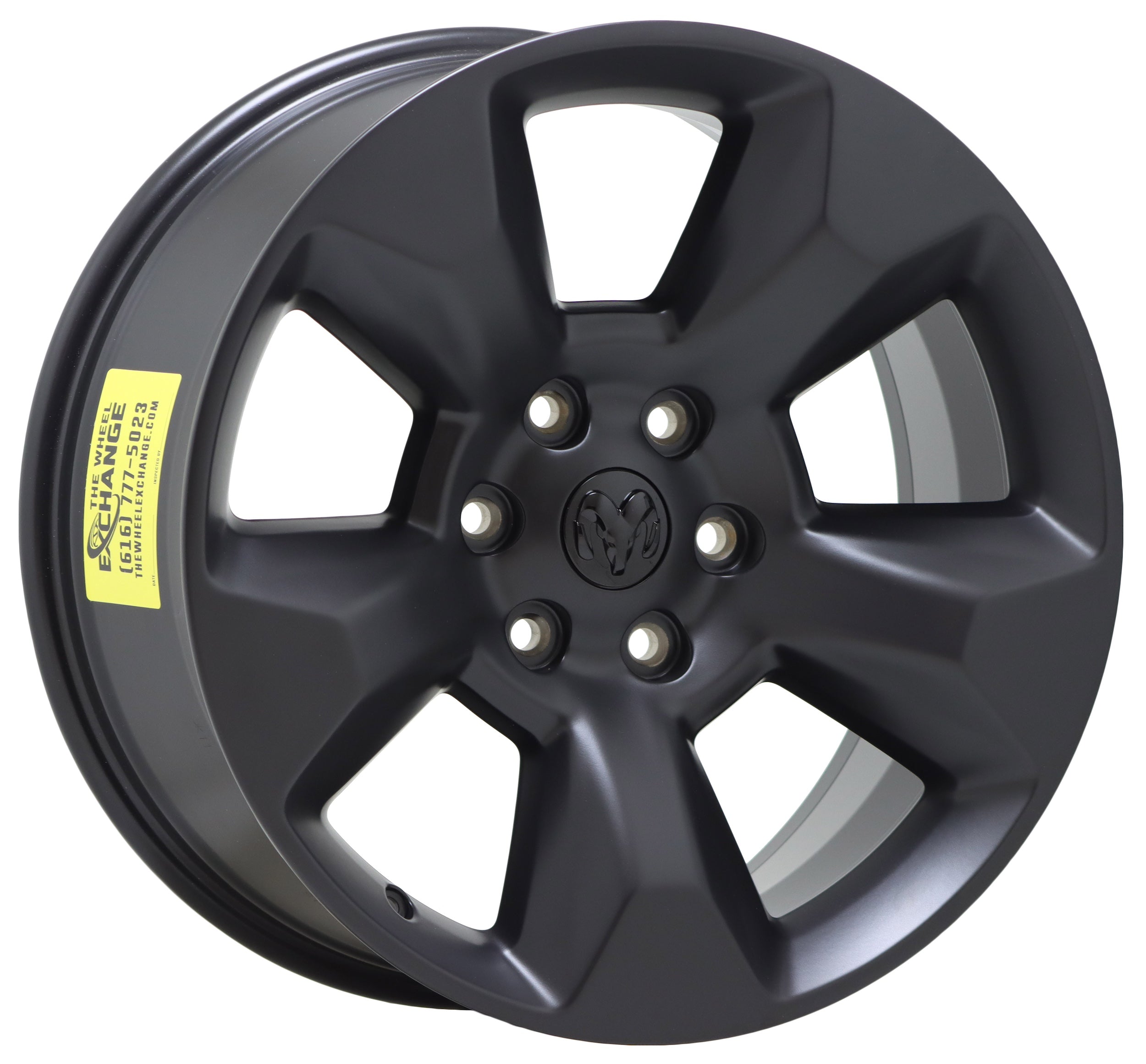 20" Dodge Ram 1500 Truck Satin Black wheel rim Factory OEM 2019-2024 2675
